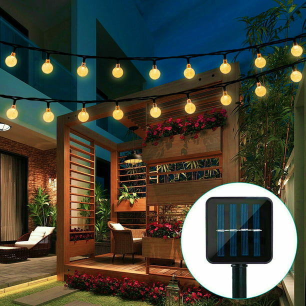 Details about  / Garden Solar Fairy String Lights LED Flower Star Light Garden Outdoor Waterproof